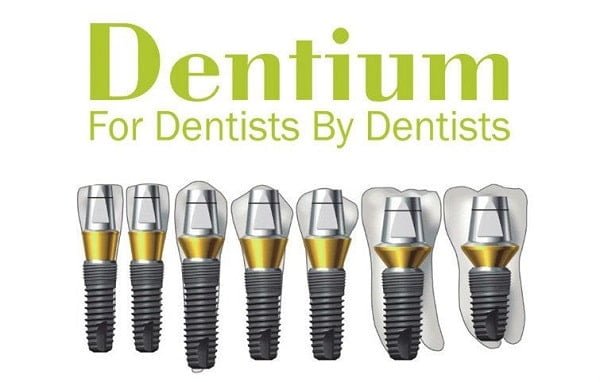 Trụ Implant Dentium Superline Mỹ