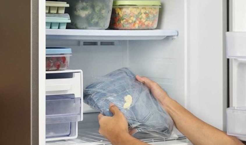 Mẹo làm khô quần áo bằng tủ lạnh