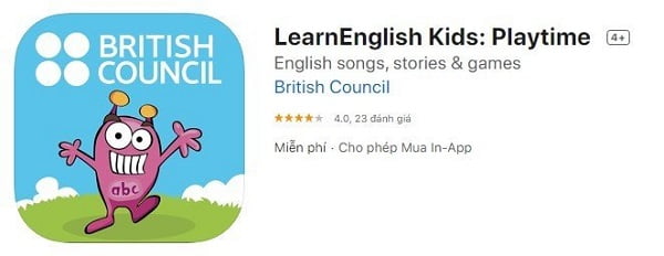 10 Phần mềm học Tiếng Anh cho bé miễn phí hiệu quả nhất