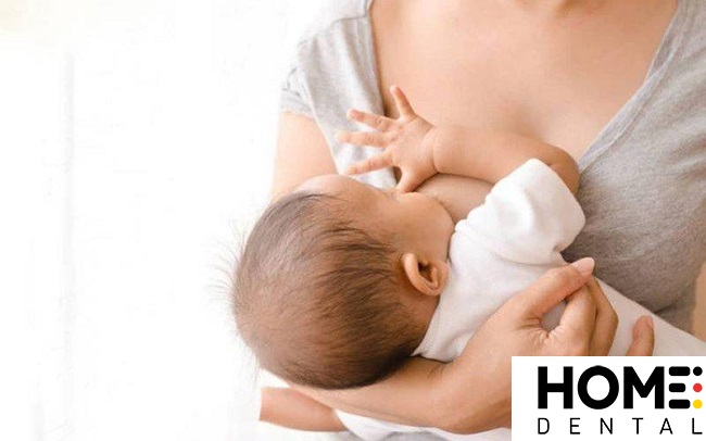 Viêm lợi trùm răng khôn khi cho con bú