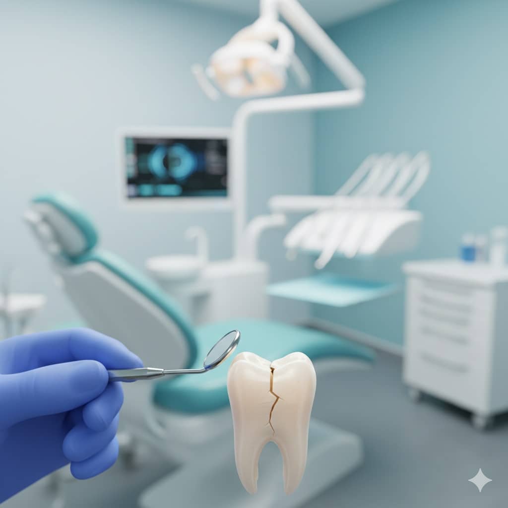 Răng bị nứt dọc phải làm sao? Giải pháp & phục hồi hiệu quả tại nha khoa uy tín