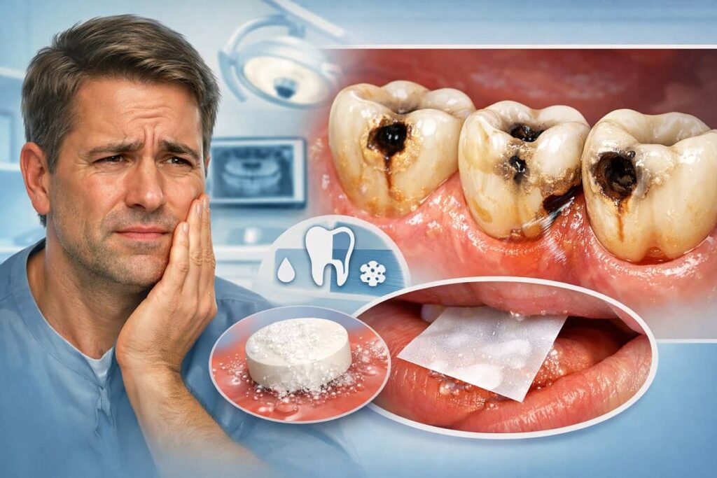 why does buprenorphine cause tooth decay